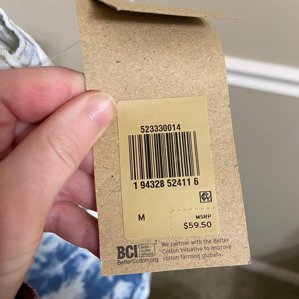 Levi’s Vintage Tie Dye Shortalls - Picture 3 of 6